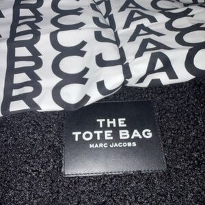 Marc Jacobs Black and White 'The Tote Bag' Duffel